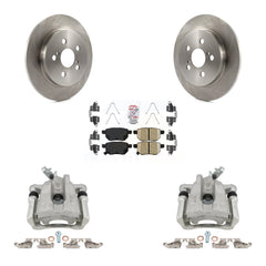 Transit Auto KC8-100736N Disc Brake Kit for 2009-2019 Toyota Corolla, Toyota Matrix, Pontiac Vibe - Rear product image