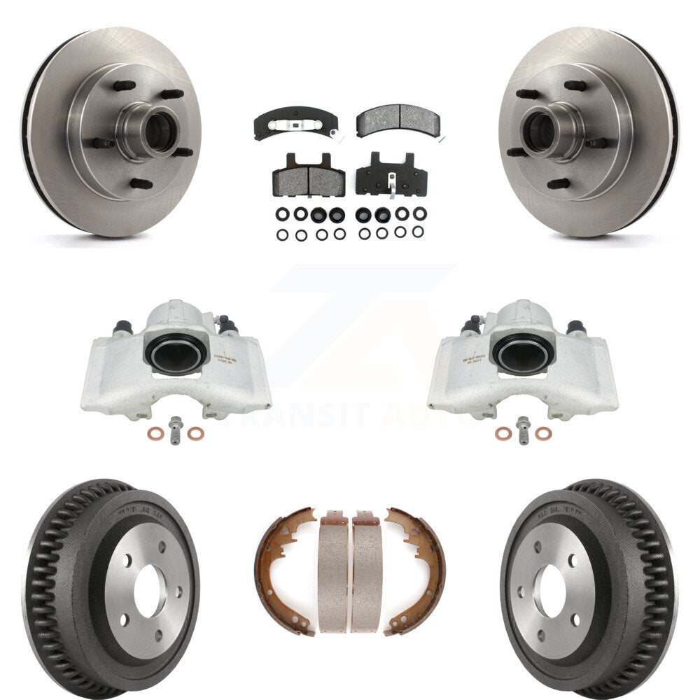 Transit Auto KC8-100737S Disc Brake Kit for 1994-1999 Dodge Ram 1500 - Front and Rear product image