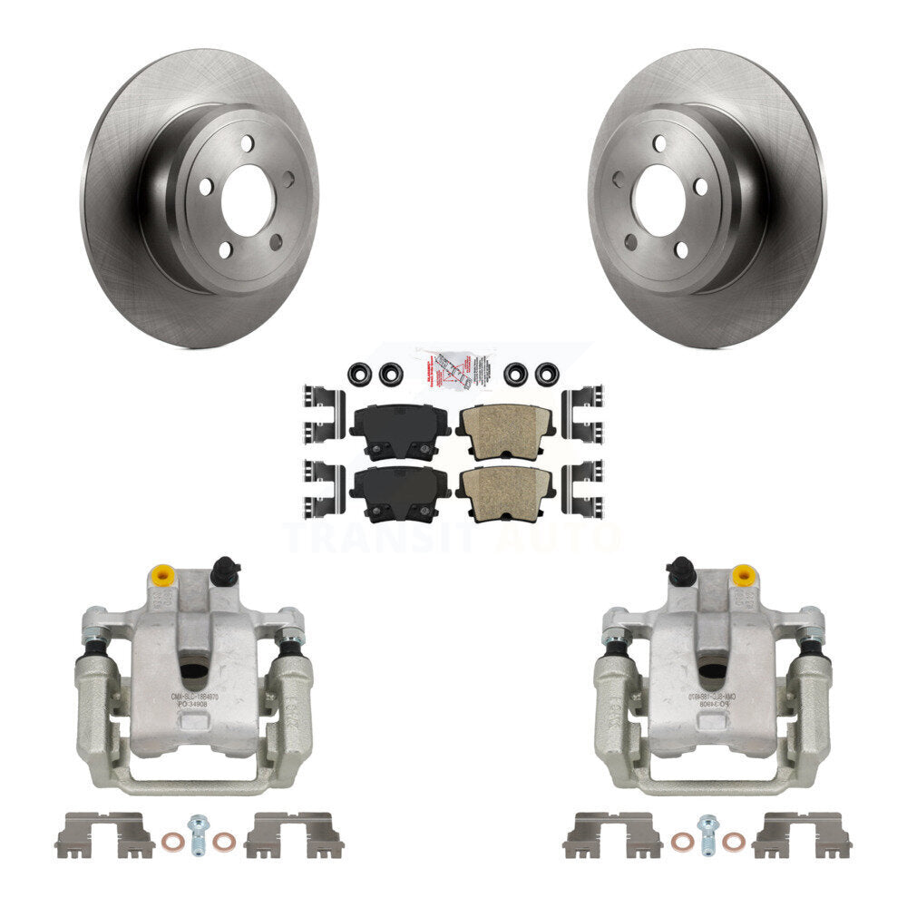 Transit Auto KC8-100738N Disc Brake Kit for 2005-2020 Dodge Charger, Chrysler 300, Dodge Challenger & more - Rear product image