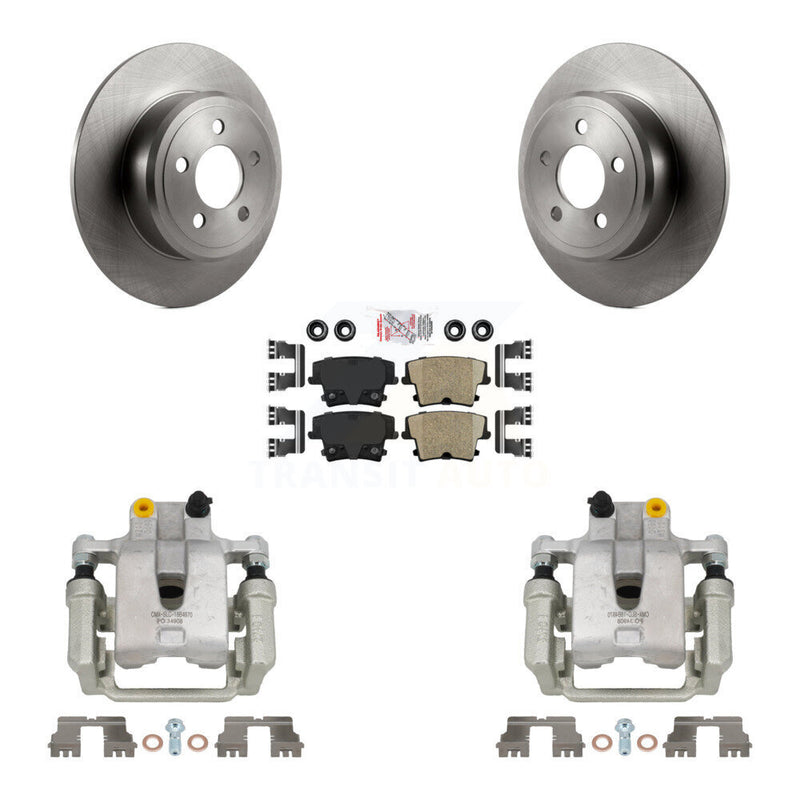 Transit Auto KC8-100738N Disc Brake Kit for 2005-2020 Dodge Charger, Chrysler 300, Dodge Challenger & more - Rear product image