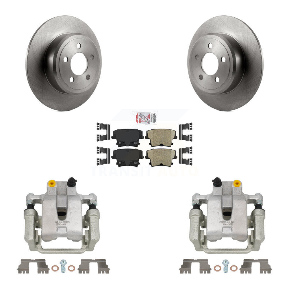 Transit Auto KC8-100739N Disc Brake Kit for 2005-2020 Dodge Charger, Chrysler 300, Dodge Challenger & more - Rear product image