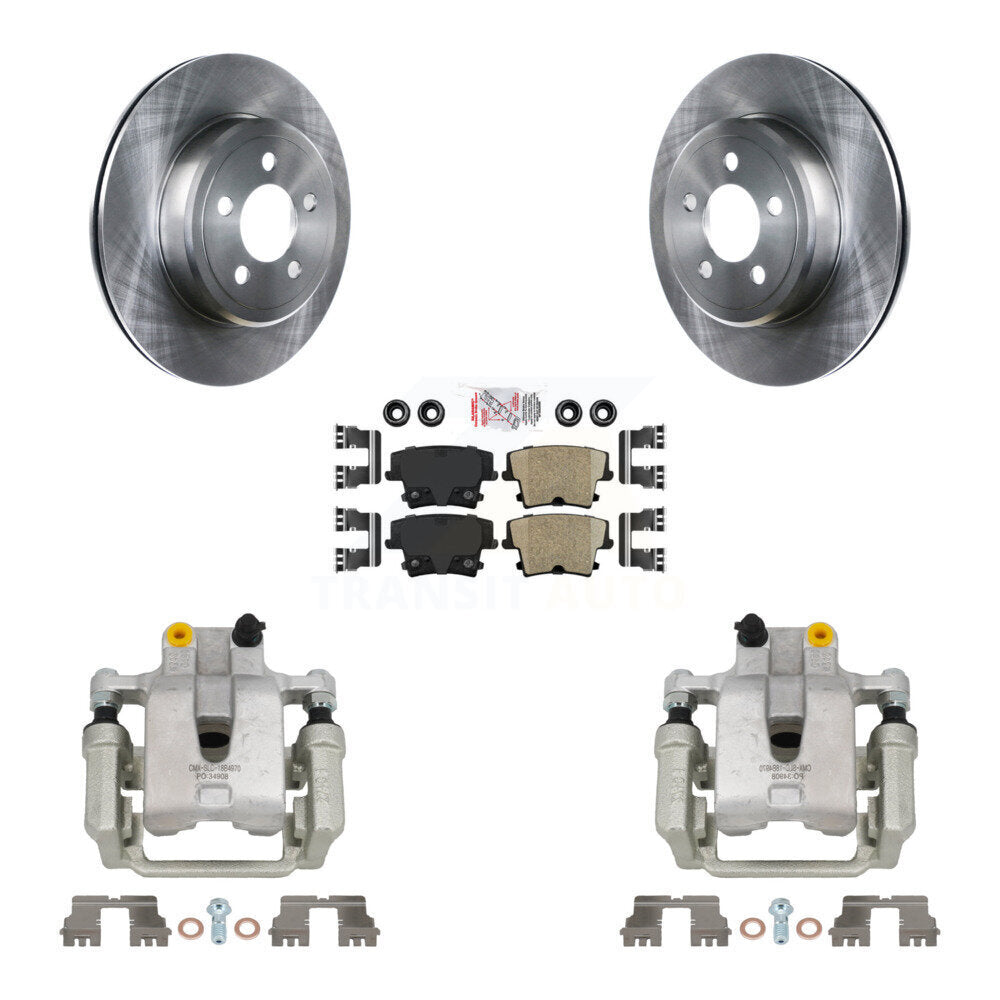Transit Auto KC8-100740N Disc Brake Kit for 2006-2021 Chrysler 300, Dodge Challenger, Dodge Magnum - Rear product image