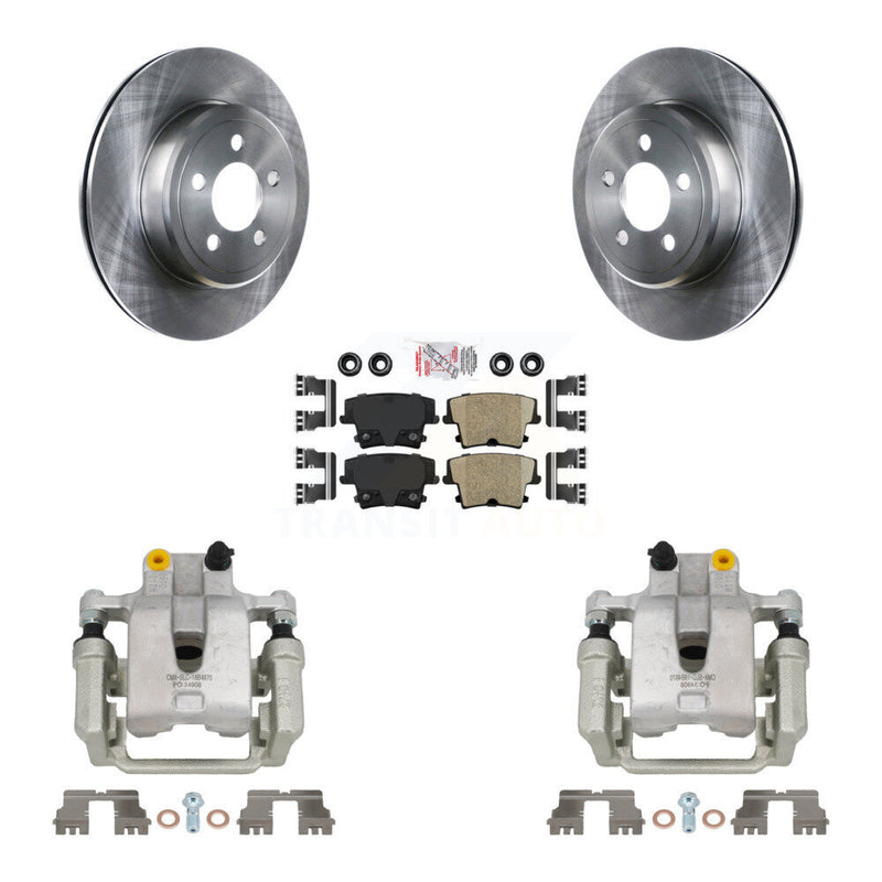 Transit Auto KC8-100740N Disc Brake Kit for 2006-2021 Chrysler 300, Dodge Challenger, Dodge Magnum - Rear product image
