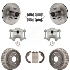 Transit Auto KC8-100740S Disc Brake Kit for 1992-2002 GMC Sonoma, Isuzu Hombre, Chevrolet Blazer & more - Front and Rear product image