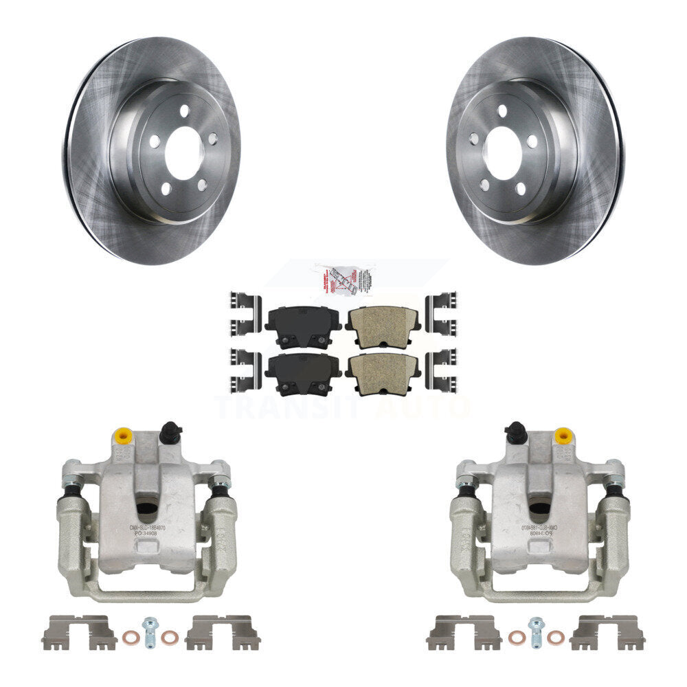 Transit Auto KC8-100741N Disc Brake Kit for 2006-2021 Chrysler 300, Dodge Challenger, Dodge Magnum - Rear product image