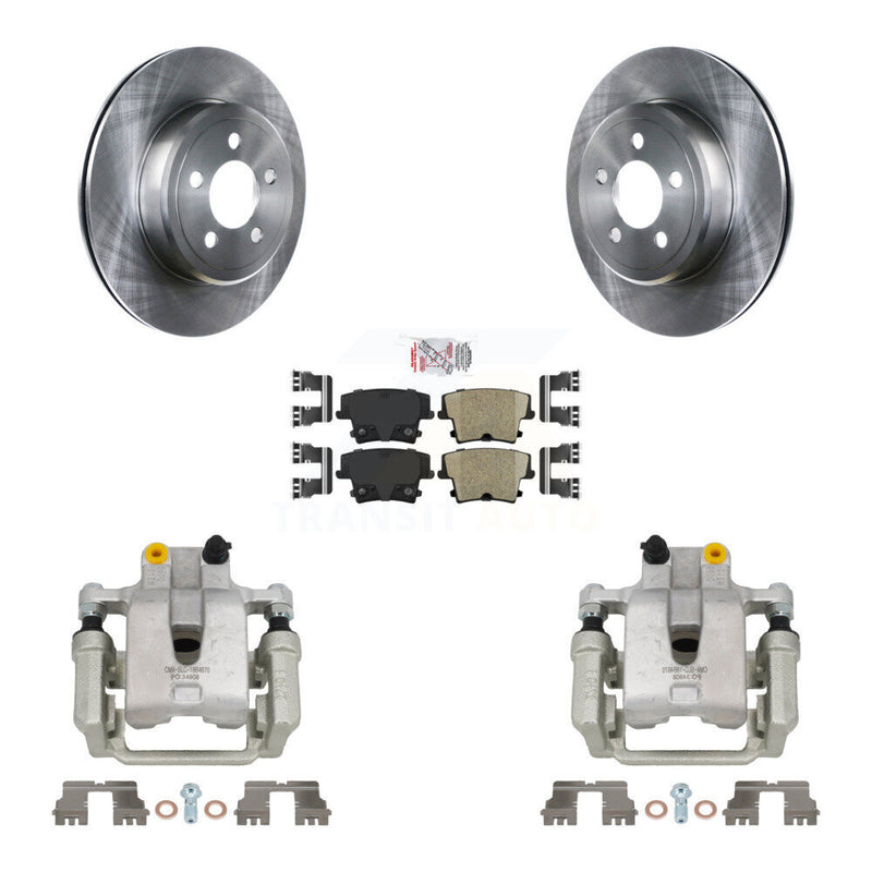 Transit Auto KC8-100741N Disc Brake Kit for 2006-2021 Chrysler 300, Dodge Challenger, Dodge Magnum - Rear product image
