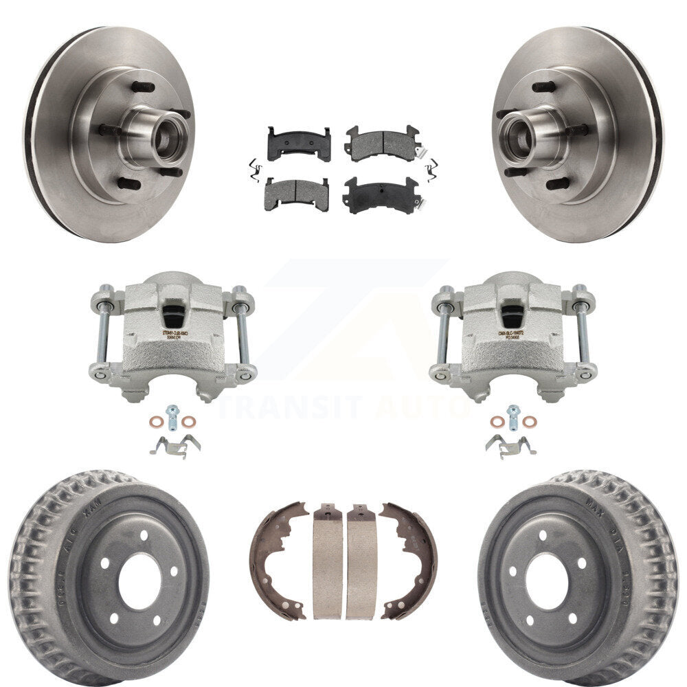 Transit Auto KC8-100741S Disc Brake Kit for 1982-1992 Chevrolet S10 Blazer, GMC S15 Jimmy, GMC Sonoma & more - Front and Rear product image
