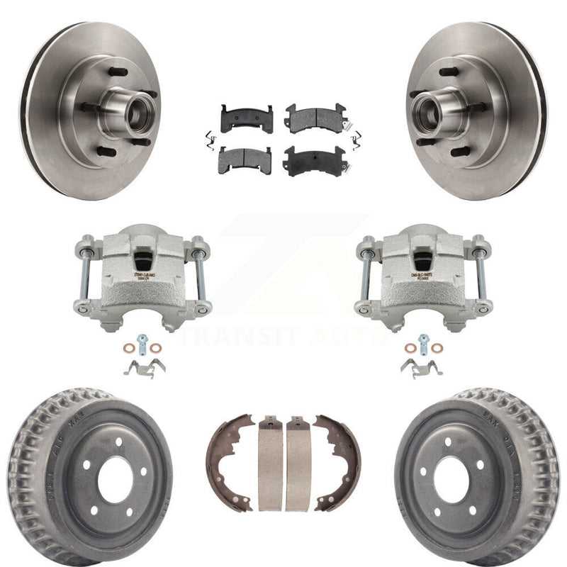 Transit Auto KC8-100741S Disc Brake Kit for 1982-1992 Chevrolet S10 Blazer, GMC S15 Jimmy, GMC Sonoma & more - Front and Rear product image
