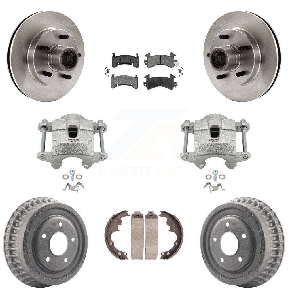 Transit Auto KC8-100742S Disc Brake Kit for 1991 Chevrolet S10 Blazer, GMC S15 Jimmy, GMC Sonoma - Front and Rear product image