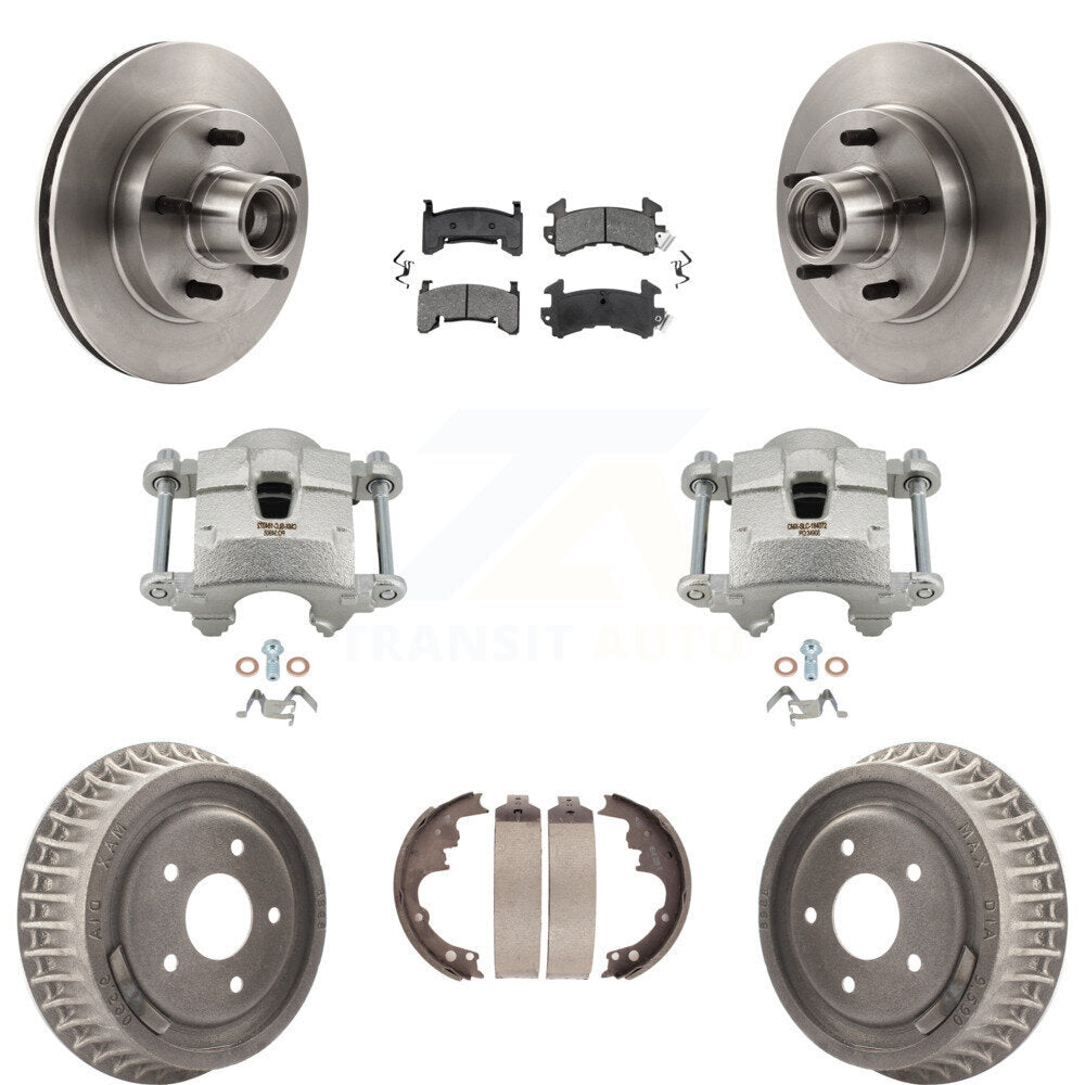 Transit Auto KC8-100743S Disc Brake Kit for 1992-1996 Chevrolet S10, Chevrolet S10 Blazer, GMC Jimmy & more - Front and Rear product image