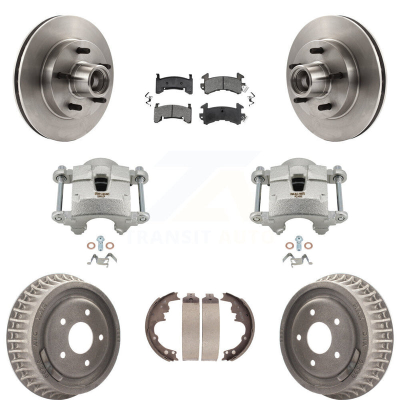 Transit Auto KC8-100743S Disc Brake Kit for 1992-1996 Chevrolet S10, Chevrolet S10 Blazer, GMC Jimmy & more - Front and Rear product image