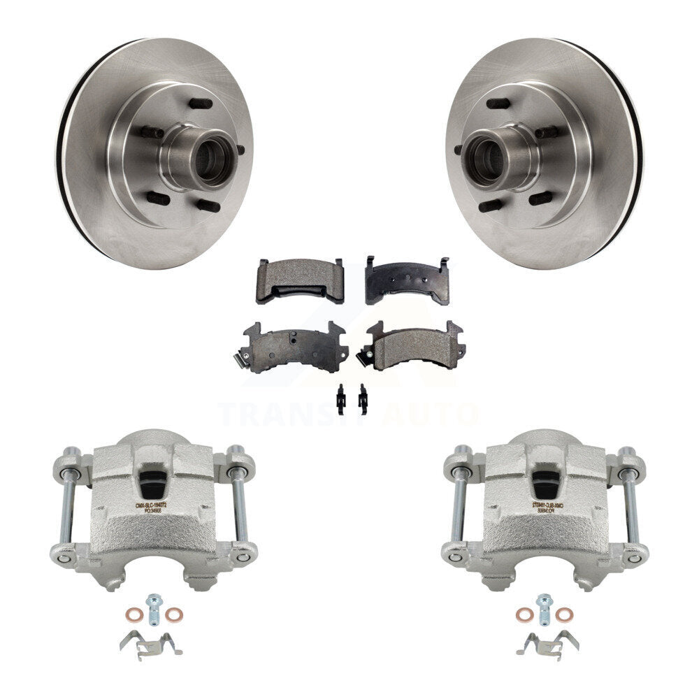 Transit Auto KC8-100745P Disc Brake Kit for 1991-2002 GMC Sonoma, Isuzu Hombre, Chevrolet Blazer & more - Front product image