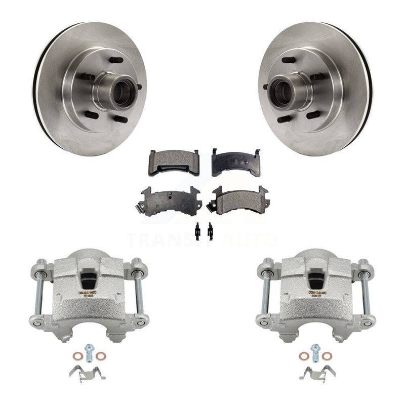 Transit Auto KC8-100745P Disc Brake Kit for 1991-2002 GMC Sonoma, Isuzu Hombre, Chevrolet Blazer & more - Front product image