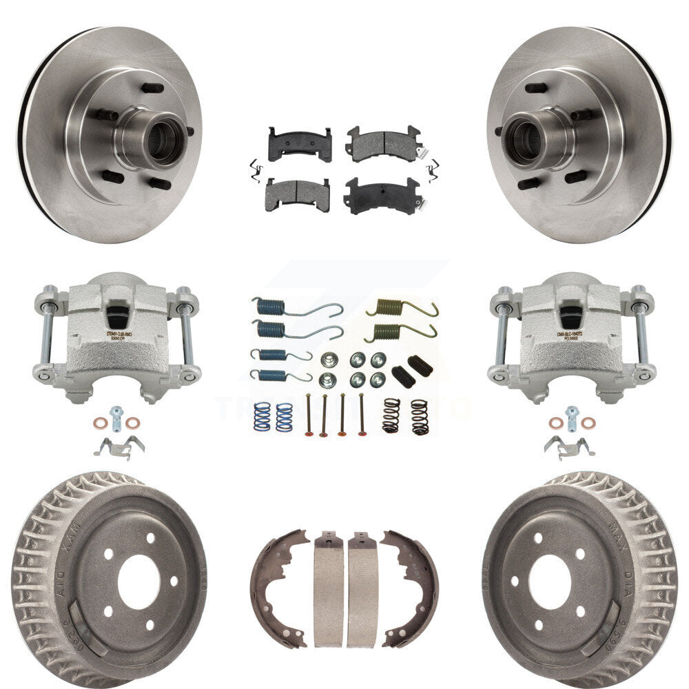Transit Auto KC8-100745S Disc Brake Kit for 1992-2002 GMC Sonoma, Isuzu Hombre, Chevrolet Blazer & more - Front and Rear product image