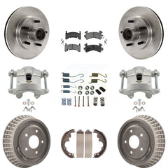 Transit Auto KC8-100745S Disc Brake Kit for 1992-2002 GMC Sonoma, Isuzu Hombre, Chevrolet Blazer & more - Front and Rear product image