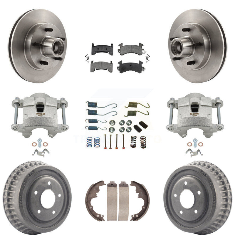 Transit Auto KC8-100746S Disc Brake Kit for 1982-1992 Chevrolet S10 Blazer, GMC S15 Jimmy, GMC Sonoma & more - Front and Rear product image