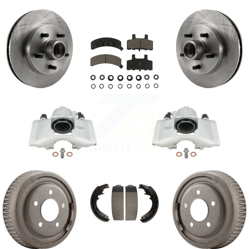 Transit Auto KC8-100747C Disc Brake Kit for 1995-1998 Chevrolet C1500 Suburban, GMC Yukon - Front and Rear product image