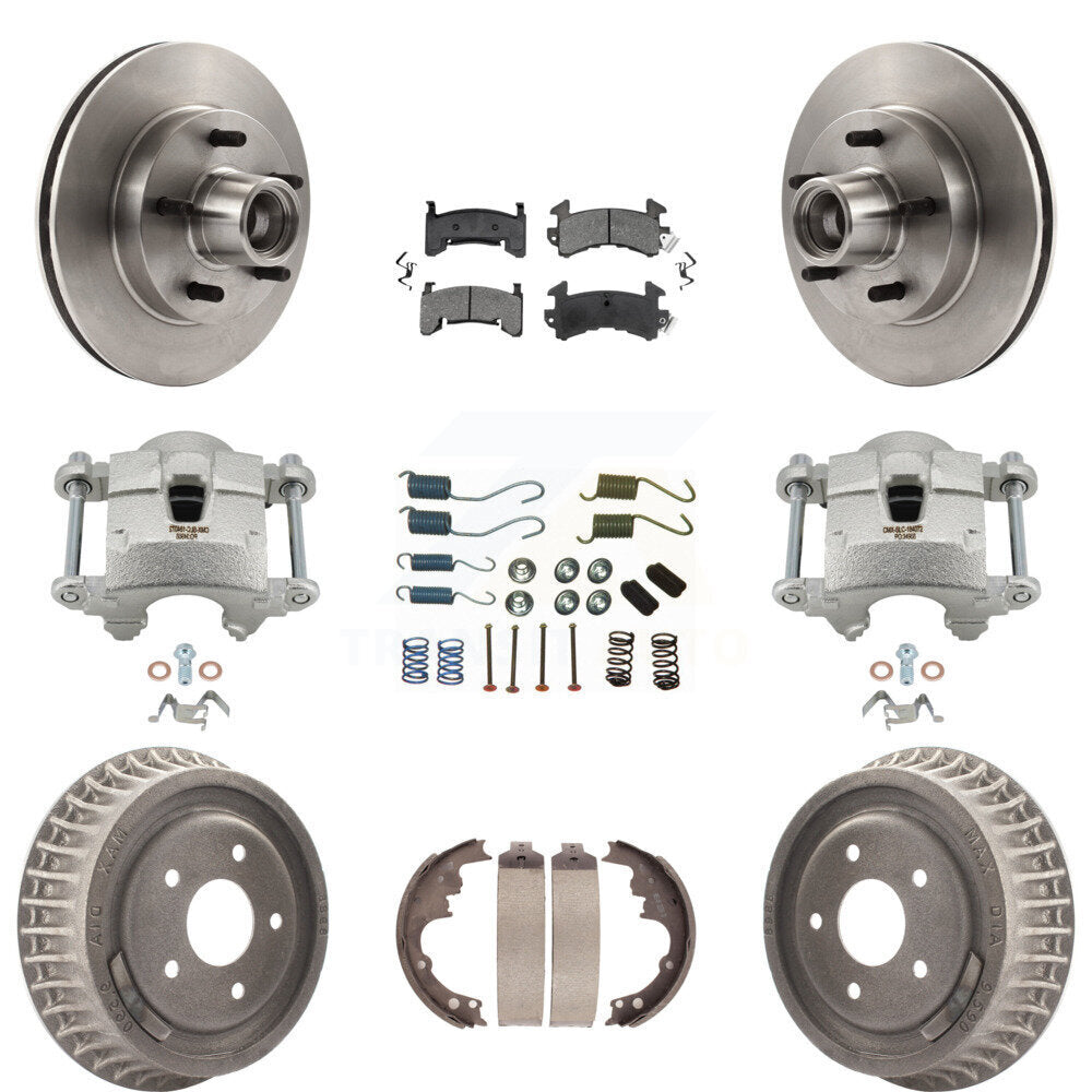 Transit Auto KC8-100748S Disc Brake Kit for 1992-1996 Chevrolet S10, Chevrolet S10 Blazer, GMC Jimmy & more - Front and Rear product image
