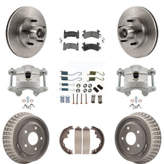 Transit Auto KC8-100748S Disc Brake Kit for 1992-1996 Chevrolet S10, Chevrolet S10 Blazer, GMC Jimmy & more - Front and Rear product image