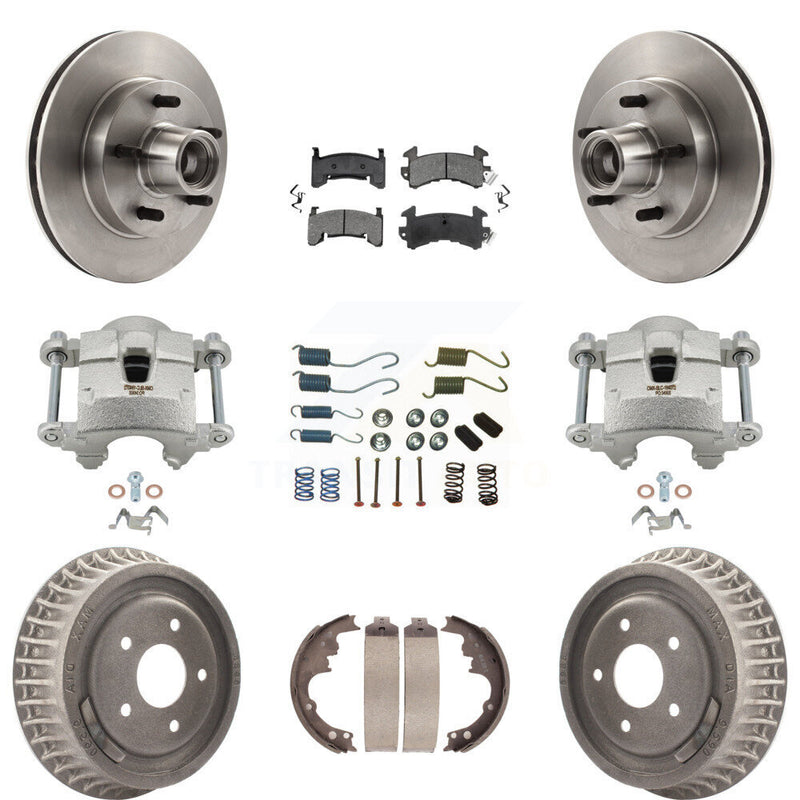 Transit Auto KC8-100748S Disc Brake Kit for 1992-1996 Chevrolet S10, Chevrolet S10 Blazer, GMC Jimmy & more - Front and Rear product image