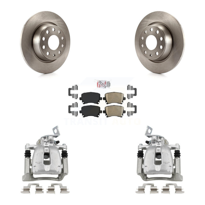 Transit Auto KC8-100749N Disc Brake Kit for 2009-2012 Volkswagen CC, Volkswagen Passat - Rear product image