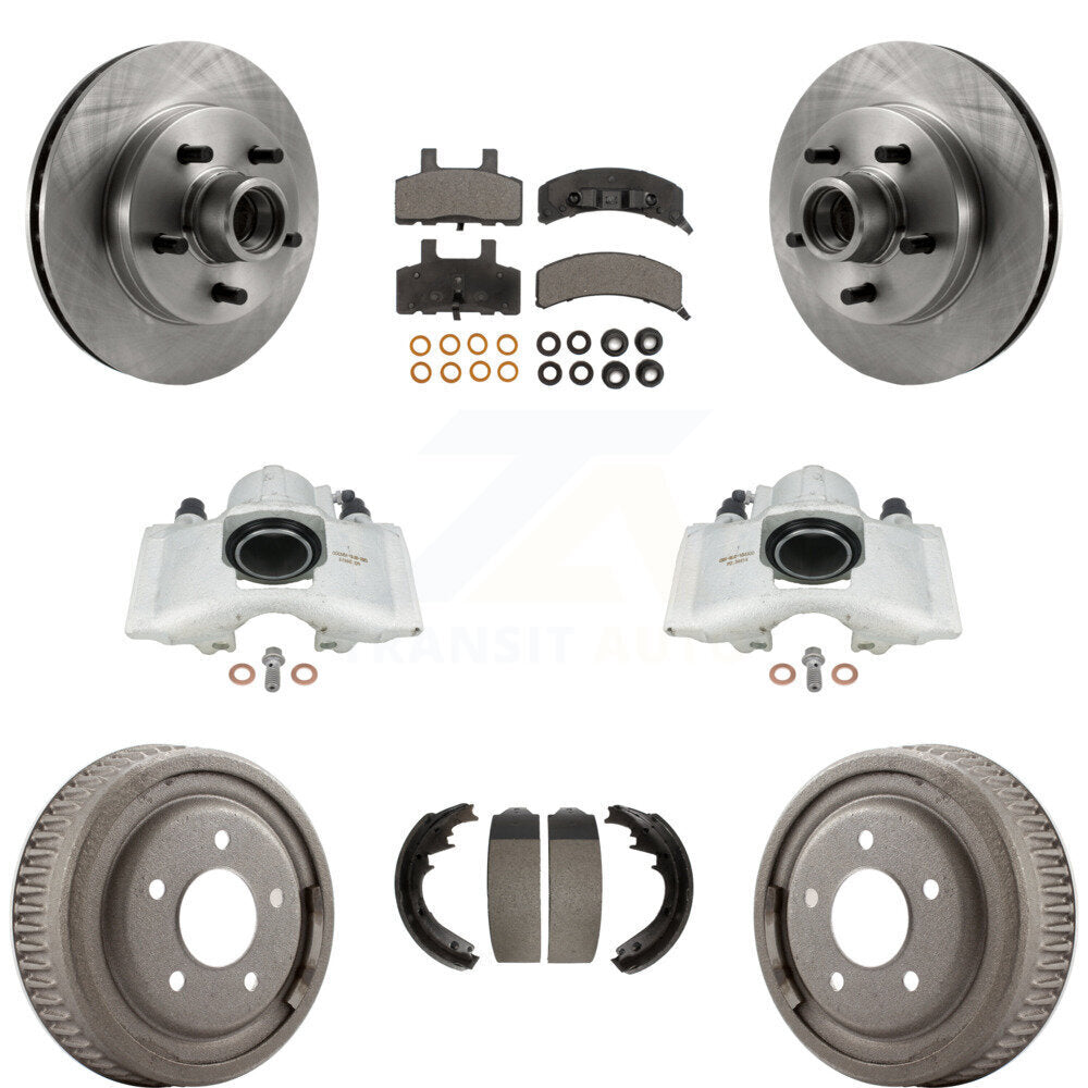 Transit Auto KC8-100749P Disc Brake Kit for 1995-1998 Chevrolet C1500 Suburban, GMC Yukon - Front and Rear product image