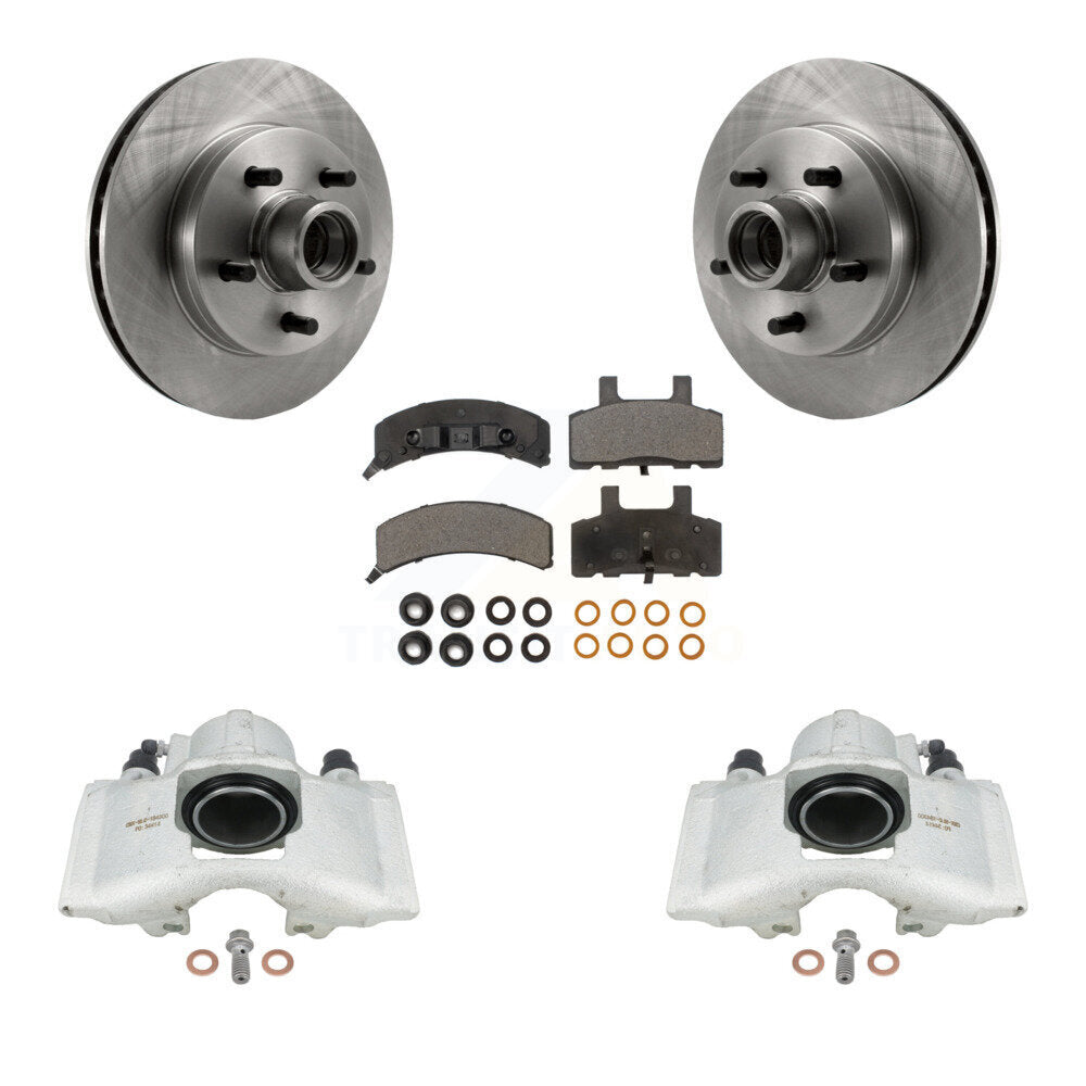 Transit Auto KC8-100749T Disc Brake Kit for 1992-2002 Chevrolet C1500, Chevrolet C1500 Suburban, GMC C1500 & more - Front product image