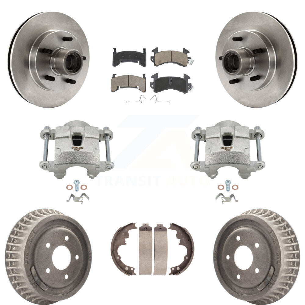 Transit Auto KC8-100752C Disc Brake Kit for 1992-2002 GMC Sonoma, Isuzu Hombre, Chevrolet Blazer & more - Front and Rear product image