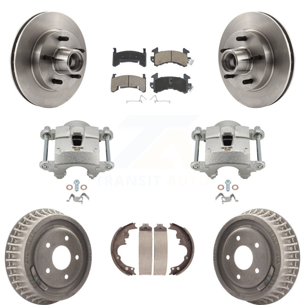 Transit Auto KC8-100753C Disc Brake Kit for 1992-1996 Chevrolet S10, Chevrolet S10 Blazer, GMC Jimmy & more - Front and Rear product image
