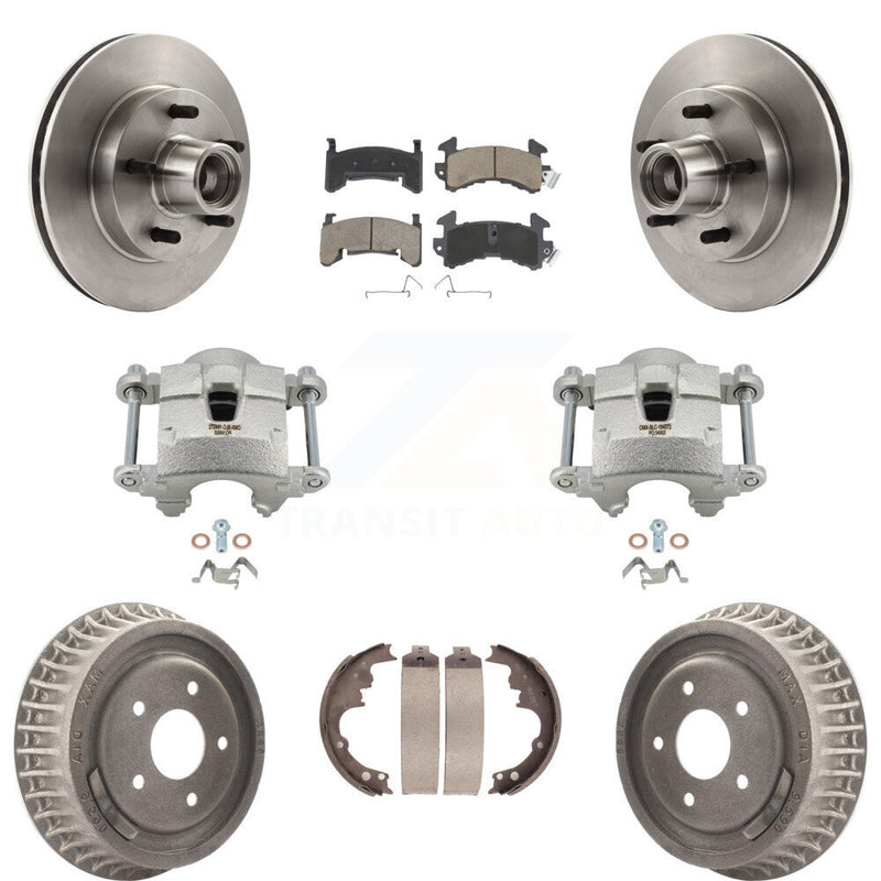 Transit Auto KC8-100753C Disc Brake Kit for 1992-1996 Chevrolet S10, Chevrolet S10 Blazer, GMC Jimmy & more - Front and Rear product image