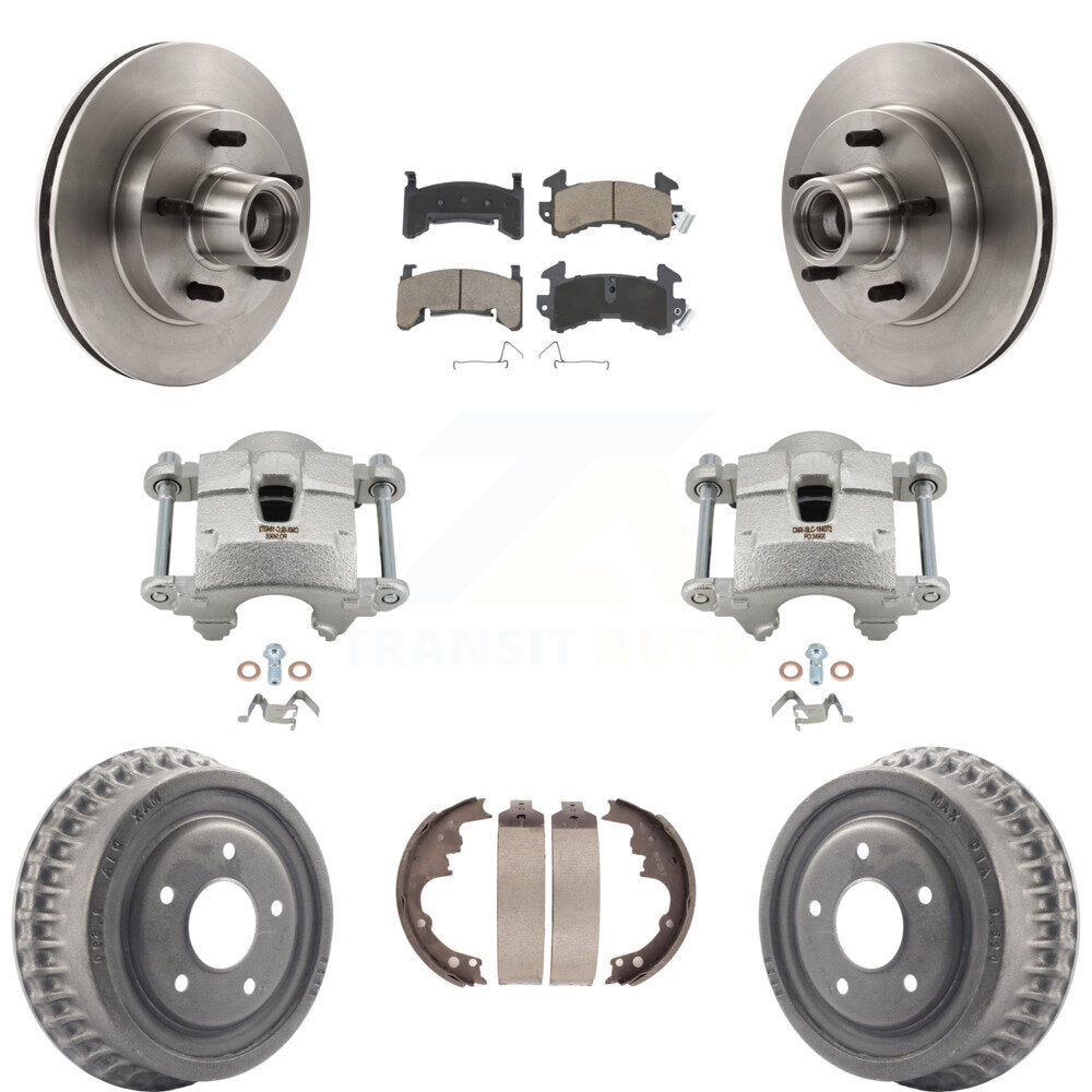 Transit Auto KC8-100754C Disc Brake Kit for 1982-1992 Chevrolet S10 Blazer, GMC S15 Jimmy, GMC Sonoma & more - Front and Rear product image