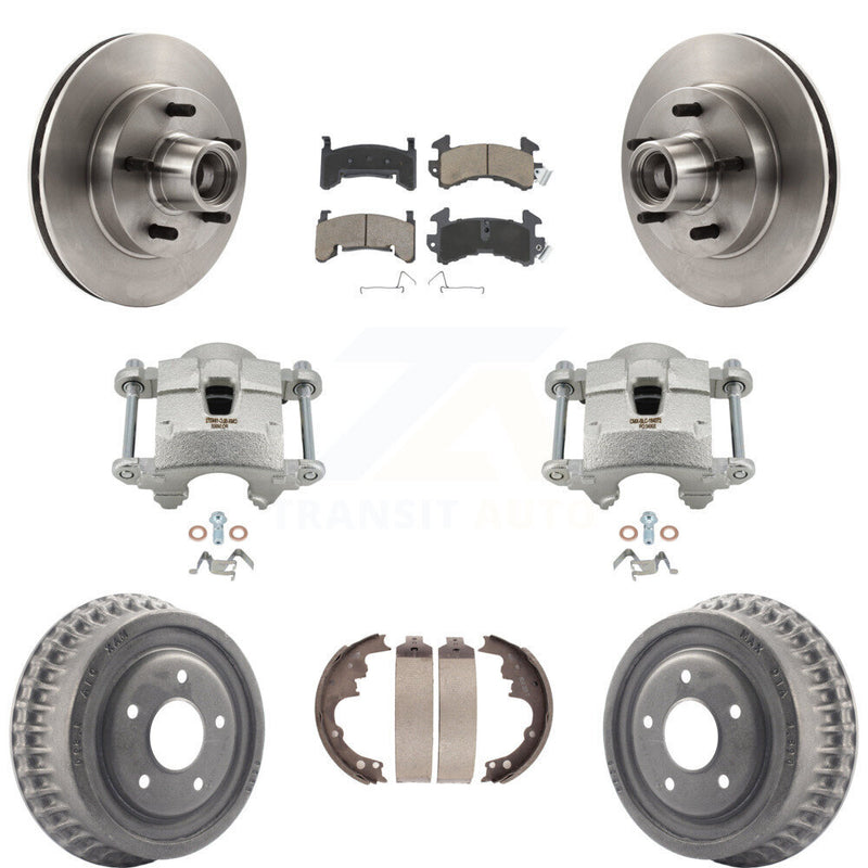 Transit Auto KC8-100754C Disc Brake Kit for 1982-1992 Chevrolet S10 Blazer, GMC S15 Jimmy, GMC Sonoma & more - Front and Rear product image