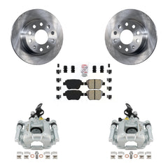 Transit Auto KC8-100754N Disc Brake Kit for 2010-2013 Volkswagen GTI, Volkswagen Eos, Audi A3 - Rear product image