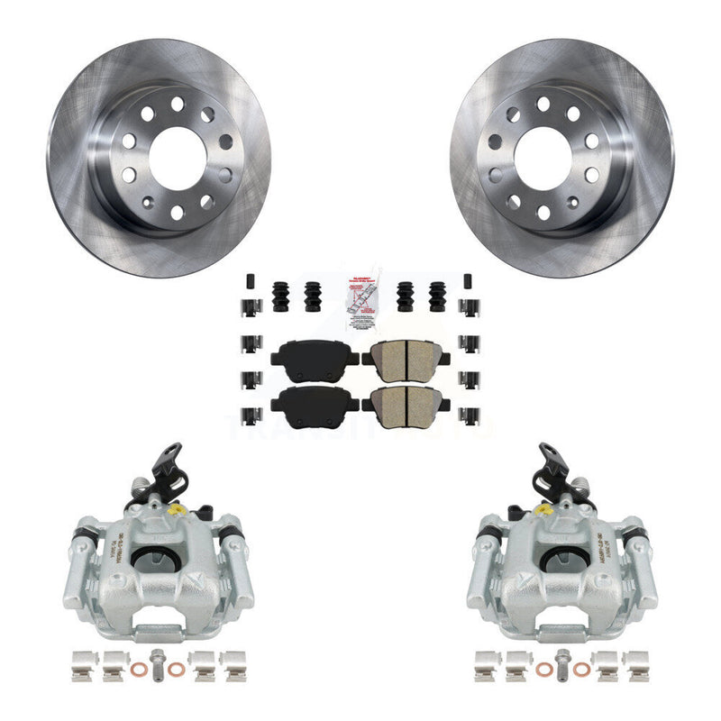 Transit Auto KC8-100754N Disc Brake Kit for 2010-2013 Volkswagen GTI, Volkswagen Eos, Audi A3 - Rear product image