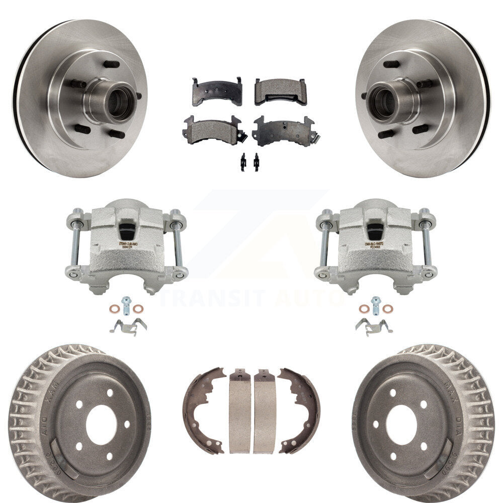 Transit Auto KC8-100754P Disc Brake Kit for 1992-2002 GMC Sonoma, Isuzu Hombre, Chevrolet Blazer & more - Front and Rear product image