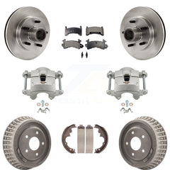 Transit Auto KC8-100754P Disc Brake Kit for 1992-2002 GMC Sonoma, Isuzu Hombre, Chevrolet Blazer & more - Front and Rear product image