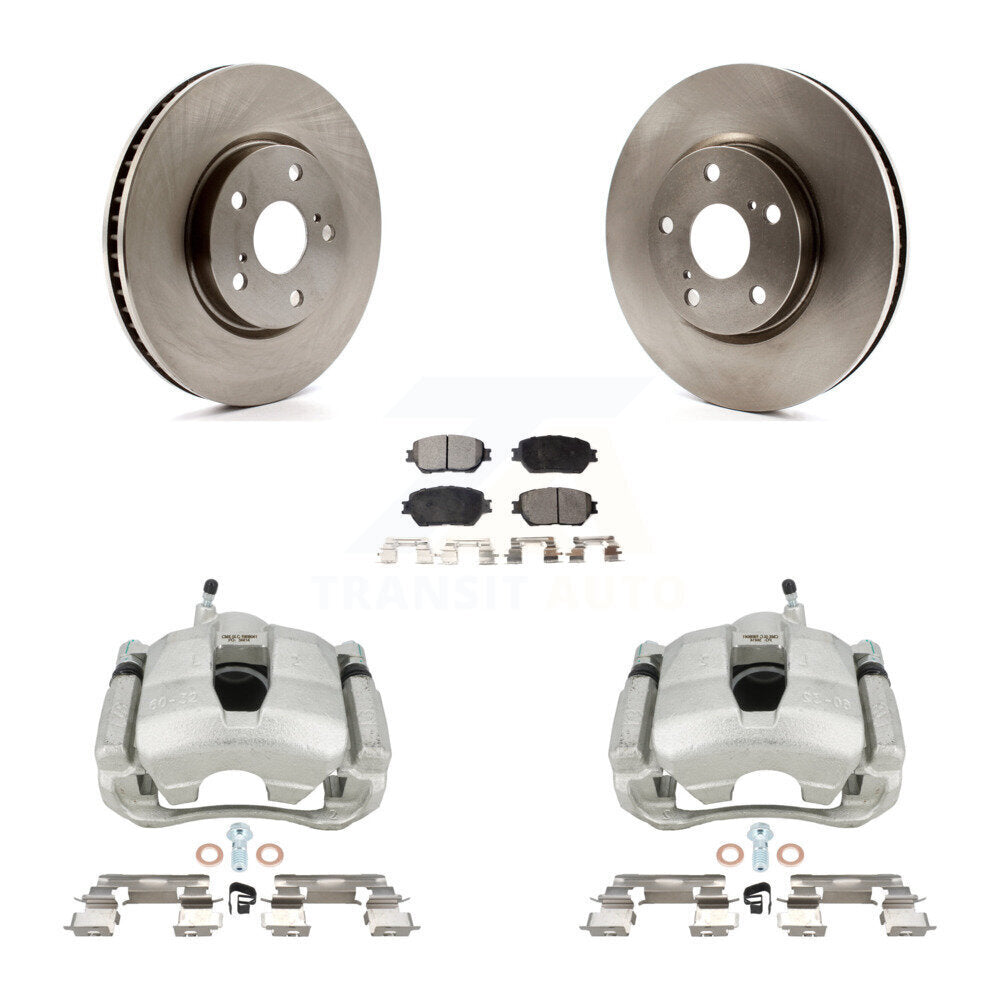 Transit Auto KC8-100754T Disc Brake Kit for 2006-2015 Lexus IS250, Lexus GS300 - Front product image