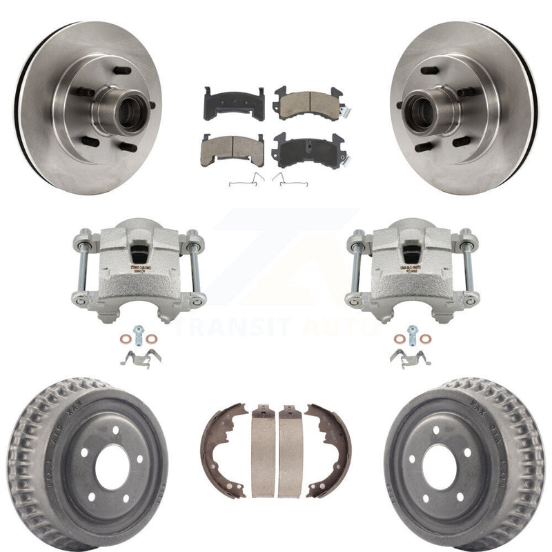 Transit Auto KC8-100755C Disc Brake Kit for 1991 Chevrolet S10 Blazer, GMC S15 Jimmy, GMC Sonoma - Front and Rear product image