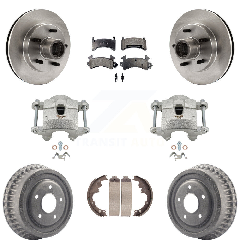 Transit Auto KC8-100755P Disc Brake Kit for 1991 Chevrolet S10 Blazer, GMC S15 Jimmy, GMC Sonoma - Front and Rear product image