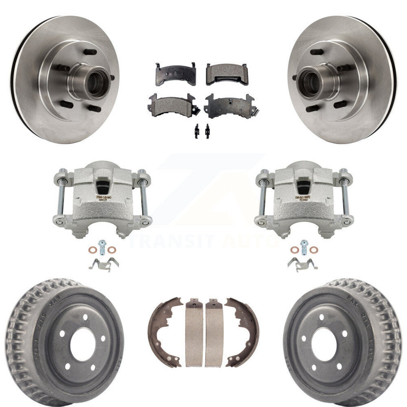 Transit Auto KC8-100755P Disc Brake Kit for 1991 Chevrolet S10 Blazer, GMC S15 Jimmy, GMC Sonoma - Front and Rear product image