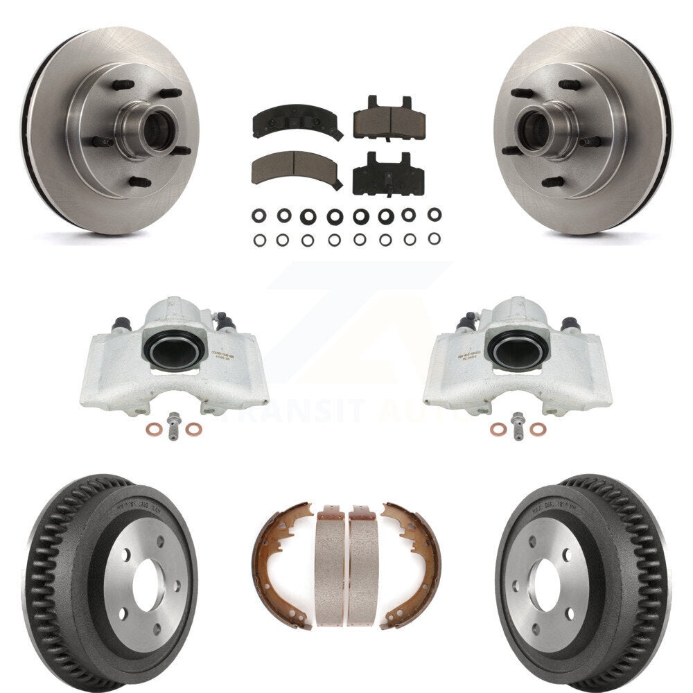 Transit Auto KC8-100756C Disc Brake Kit for 1994-1999 Dodge Ram 1500 - Front and Rear product image