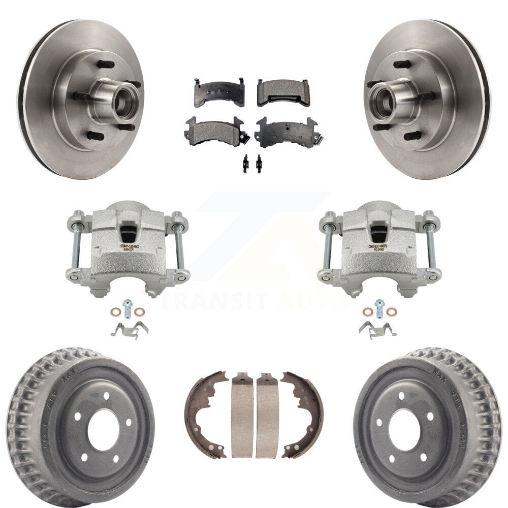 Transit Auto KC8-100756P Disc Brake Kit for 1982-1992 Chevrolet S10 Blazer, GMC S15 Jimmy, GMC Sonoma & more - Front and Rear product image