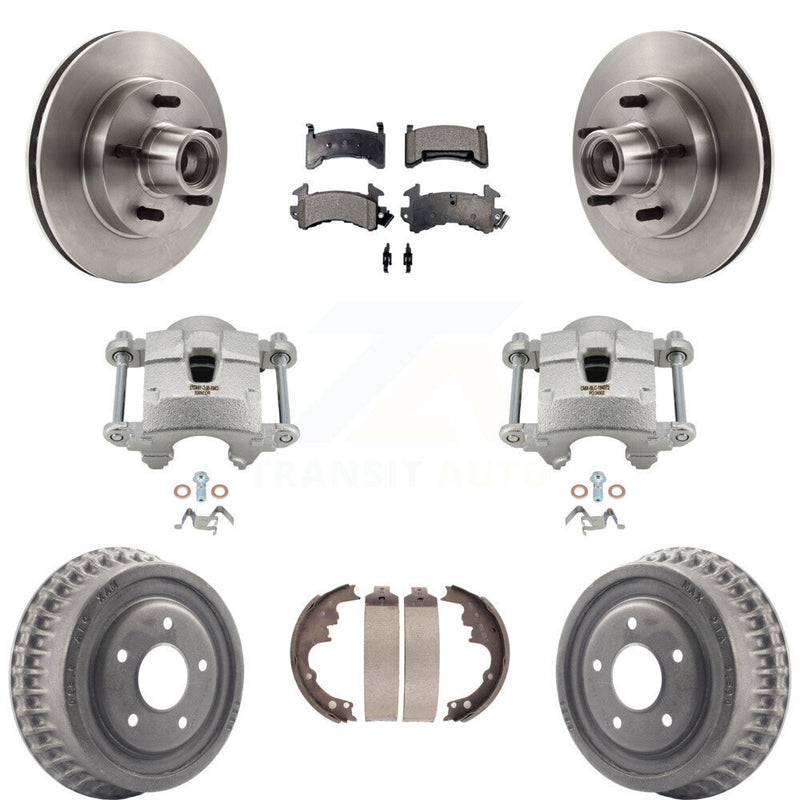 Transit Auto KC8-100756P Disc Brake Kit for 1982-1992 Chevrolet S10 Blazer, GMC S15 Jimmy, GMC Sonoma & more - Front and Rear product image