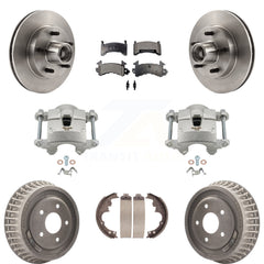 Transit Auto KC8-100757P Disc Brake Kit for 1992-1996 Chevrolet S10, Chevrolet S10 Blazer, GMC Jimmy & more - Front and Rear product image