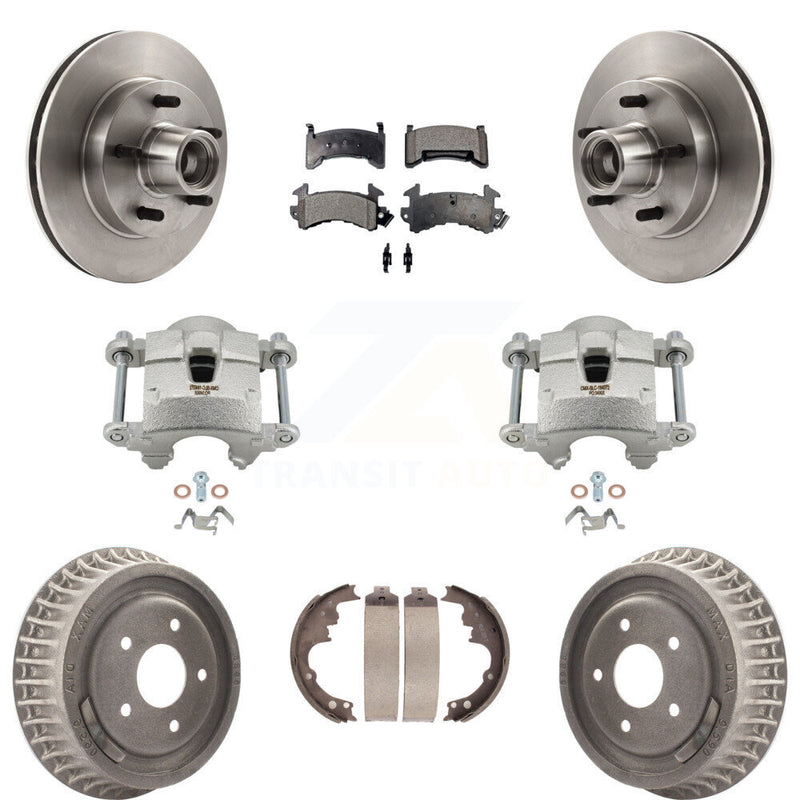 Transit Auto KC8-100757P Disc Brake Kit for 1992-1996 Chevrolet S10, Chevrolet S10 Blazer, GMC Jimmy & more - Front and Rear product image