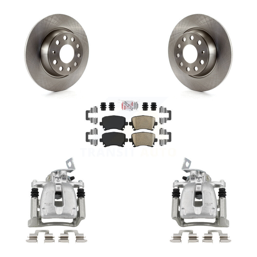 Transit Auto KC8-100760N Disc Brake Kit for 2008 Volkswagen Passat - Rear product image