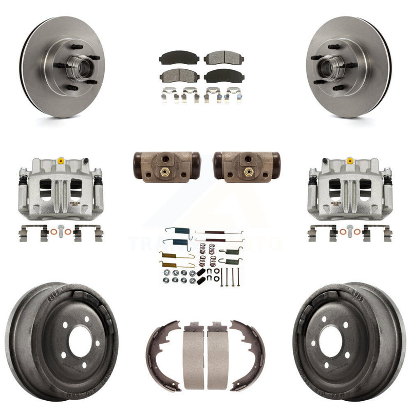 Transit Auto KC8-100760S Disc Brake Kit for 2006-2009 Ford Ranger - Front and Rear product image
