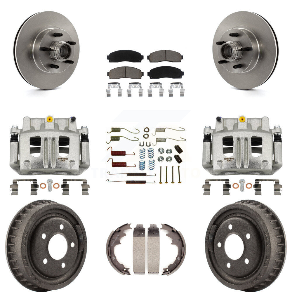 Transit Auto KC8-100761C Disc Brake Kit for 2006-2009 Ford Ranger - Front and Rear product image