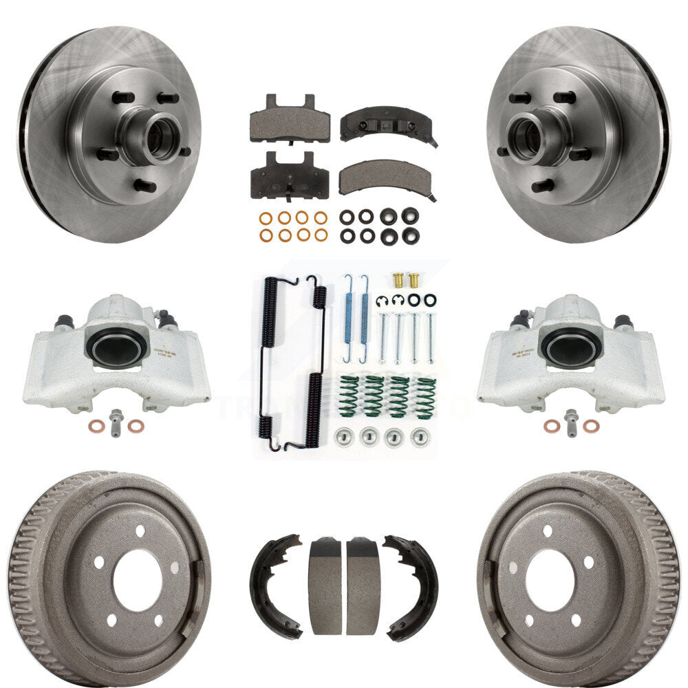 Transit Auto KC8-100761P Disc Brake Kit for 1997-1998 Chevrolet C1500 Suburban - Front and Rear product image