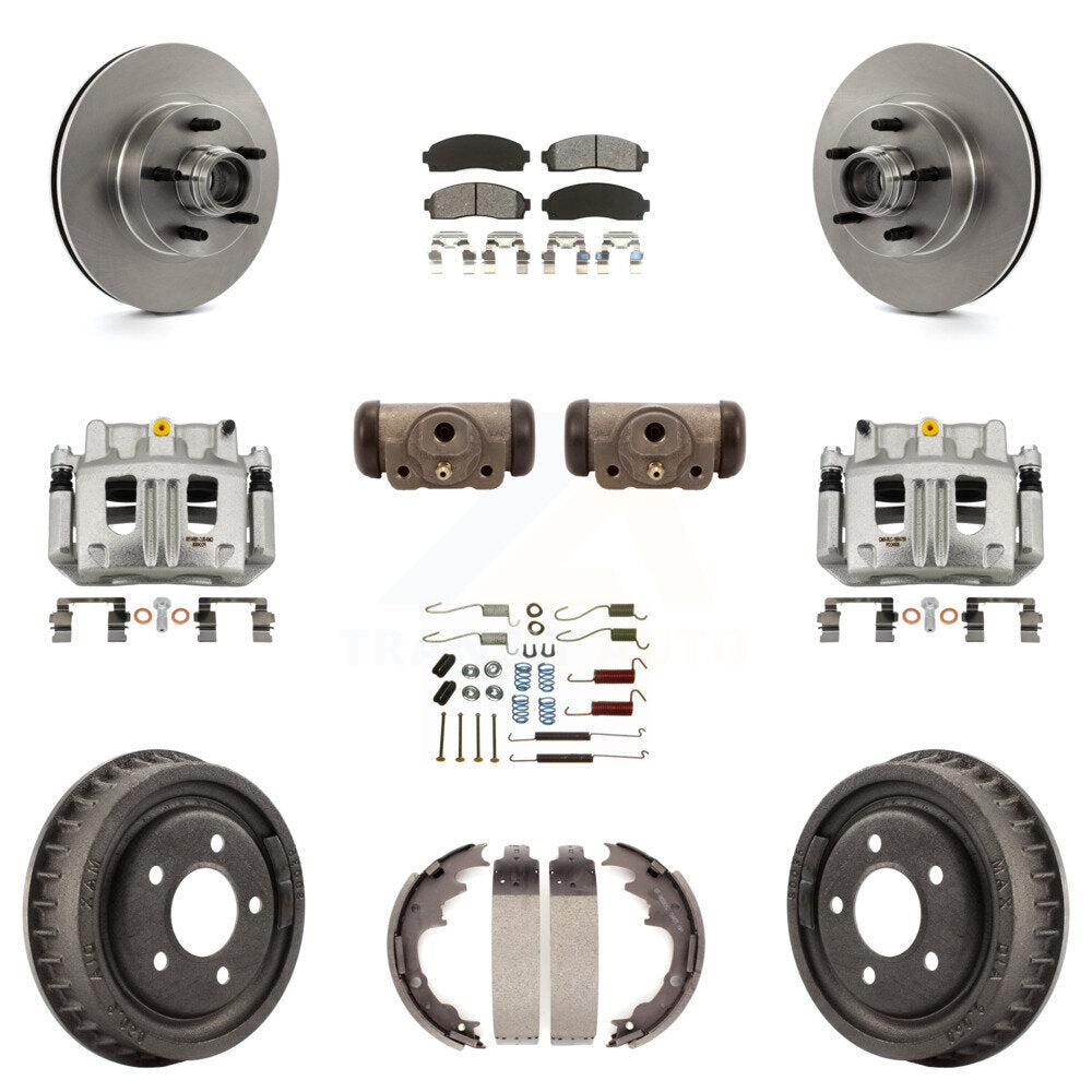 Transit Auto KC8-100761S Disc Brake Kit for 2006-2009 Ford Ranger - Front and Rear product image